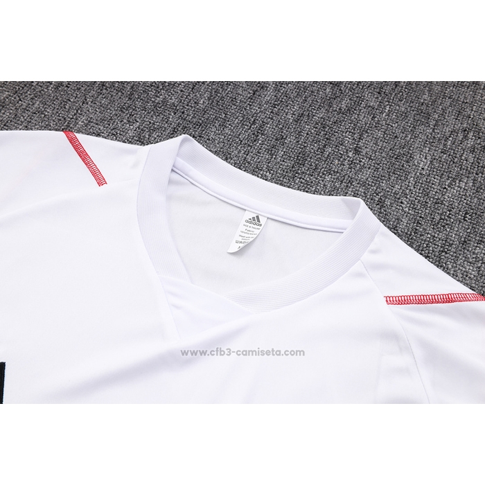 Chandal del Sao Paulo Manga Corta 2023-2024 Blanco